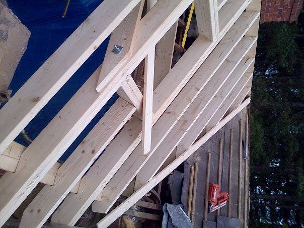 Kitchen Roof Gable Timber